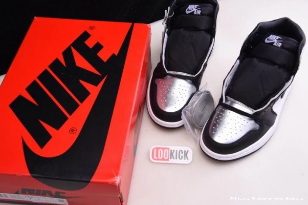 Official Maikesneakers CD0461-001 OG JORDAN WMNS TOE 1 SILVER HIGH AIR 0802